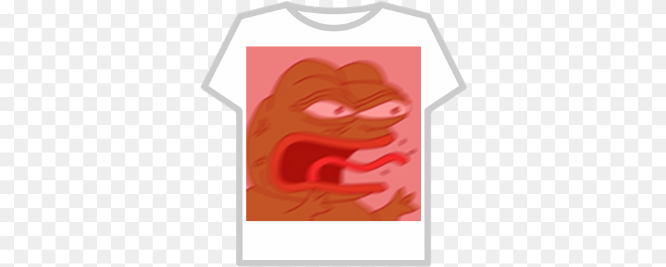 Angry Pepe Roblox Reeeee Pepe The Frog, Clothing, T-shirt, Baby, Person Free Transparent Png