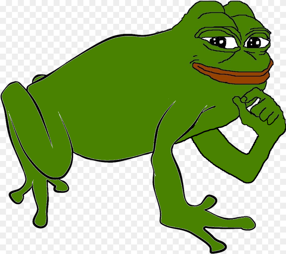 Angry Pepe Transparent Kermit The Frog And Pepe, Person, Amphibian, Animal, Wildlife Png Image