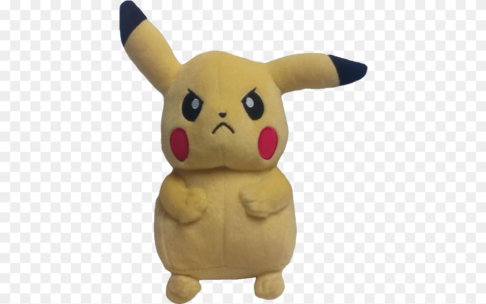 Angry Pikachu, Plush, Toy Png Image