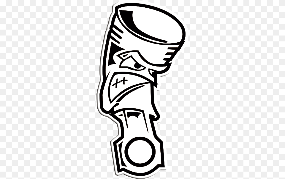 Angry Piston Head, Emblem, Stencil, Symbol, Architecture Png Image