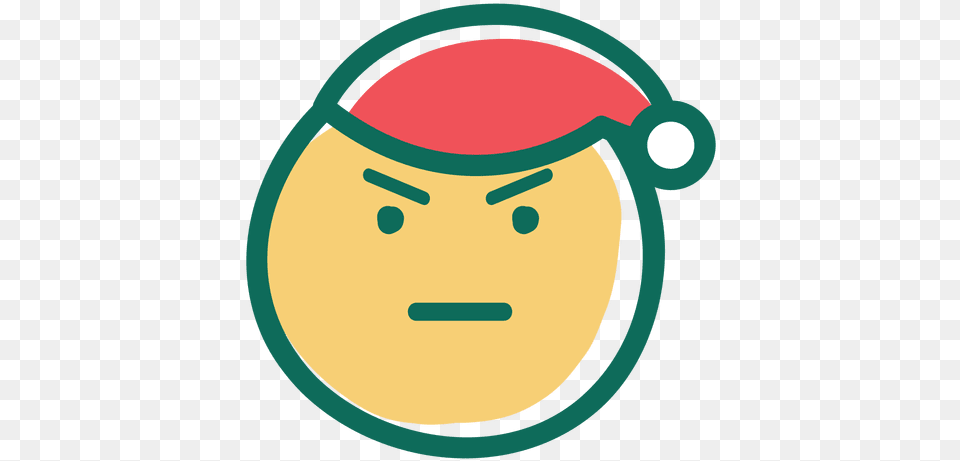 Angry Santa Claus Face Emoticon Clip Art Free Png