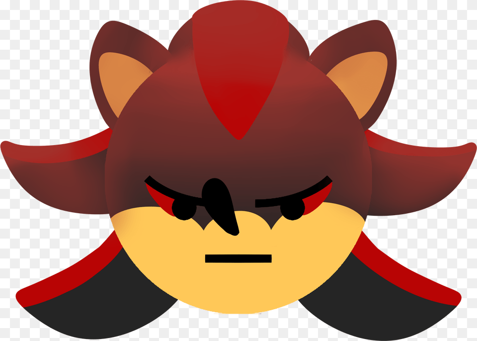 Angry Shadow Emoji In Case You Want To Show Your Inner Edge Shadow The Hedgehog Emoji, Logo, Animal, Fish, Sea Life Free Transparent Png