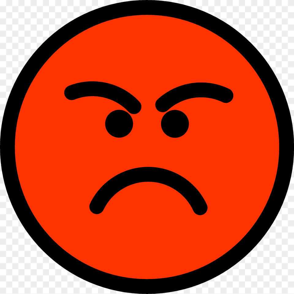 Angry Smiley Clipart, Head, Person, Face, Logo Free Png Download