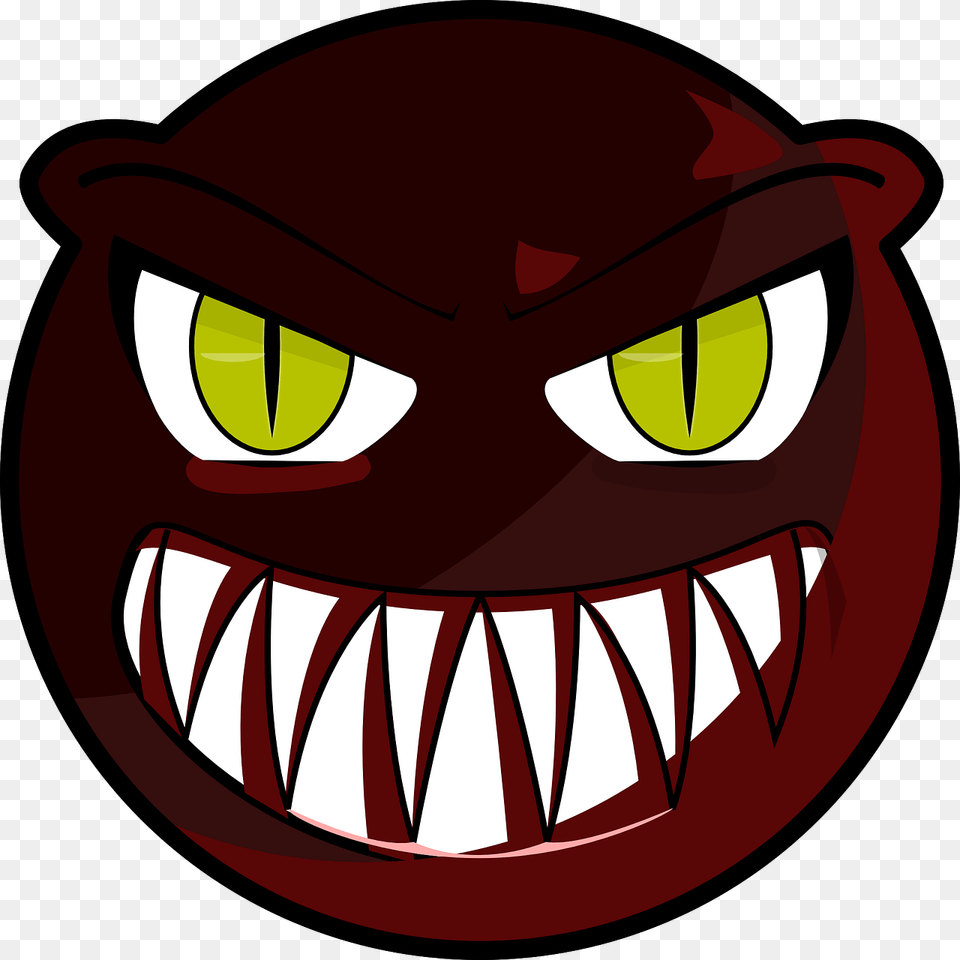 Angry Smiley Face Expression Picture Monster Face Clip Art Free Transparent Png