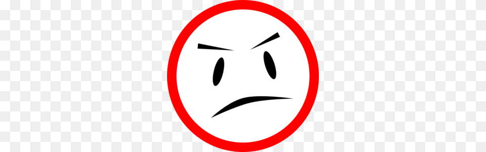 Angry Smiley Faces Clip Art, Sign, Symbol, Road Sign Free Png