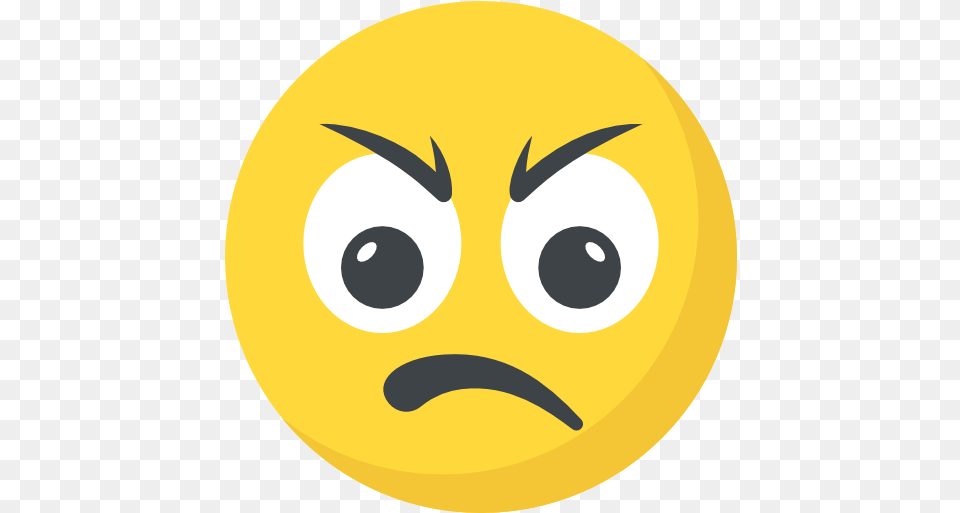 Angry Smileys Icons Annoyed Emoji Expression, Logo, Astronomy, Moon, Nature Free Png Download