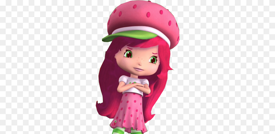 Angry Strawberry Shortcake Vector, Doll, Toy, Baby, Person Free Png