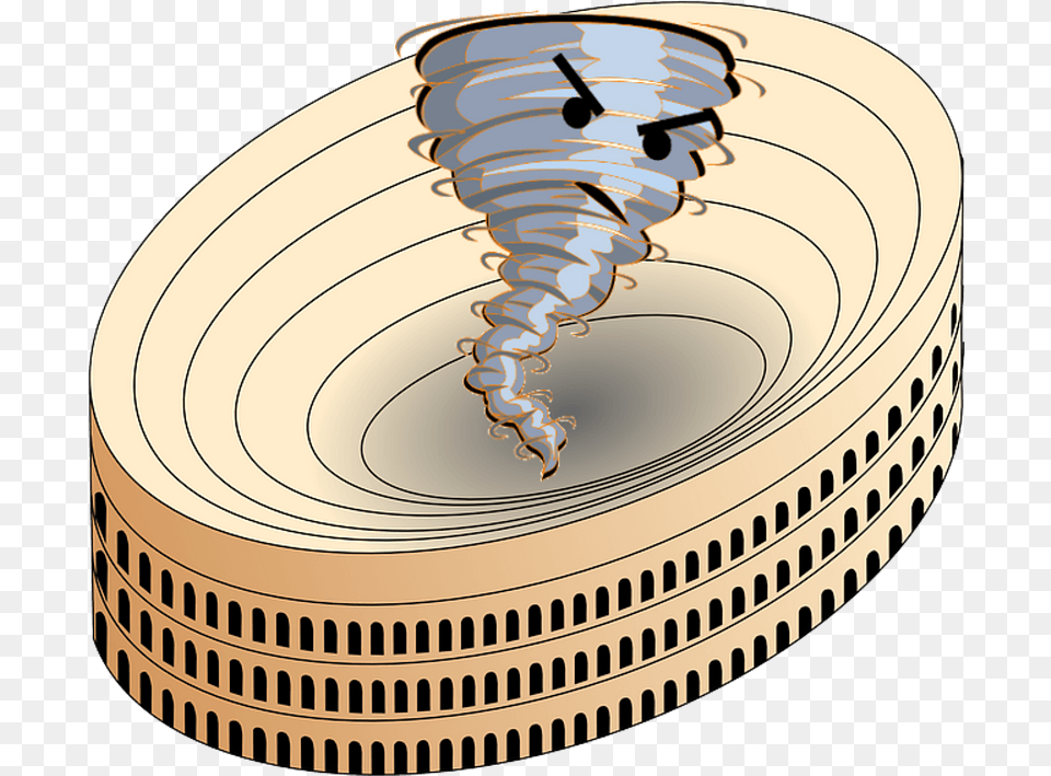 Angry Tornado Arena Clipart Free Download Transparent Coliseum Top View, Coil, Spiral, City, Outdoors Png Image