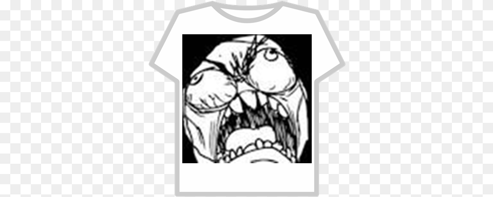 Angry Troll Face Angry Troll Face, Clothing, T-shirt, Person, Head Free Transparent Png