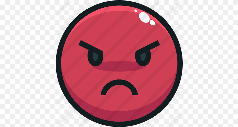 Angry User Icons Emotion Angry, Disk, Bowling, Leisure Activities Free Png Download