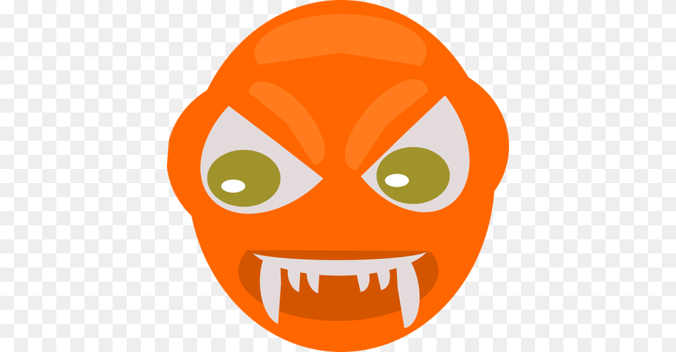 Angry Vampires Face, Citrus Fruit, Food, Fruit, Orange Png Image