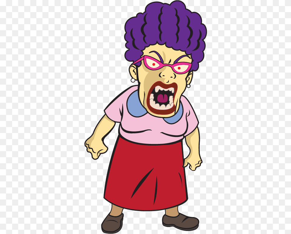 Angry Woman Clipart, Baby, Person, Cartoon, Face Png