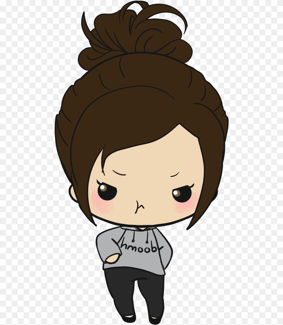 Angry Woman Transparent Clipart Cute Angry Girl Cartoon, Book, Comics, Publication, Baby Png