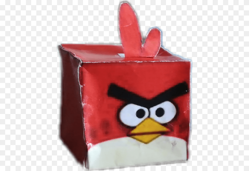 Angrybirds Angrybirdsmovie Red Bird Cartoon, Box, Cardboard, Carton Png Image