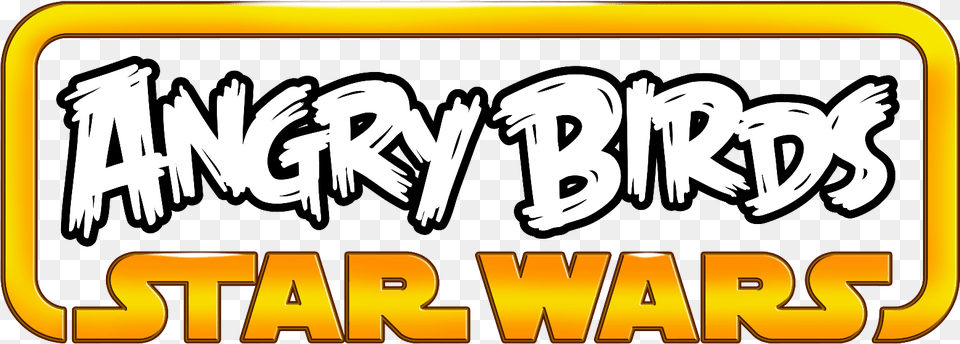 Angrybirdsstarwars Angry Birds Star Wars Logo, Face, Head, Person, Text Free Png