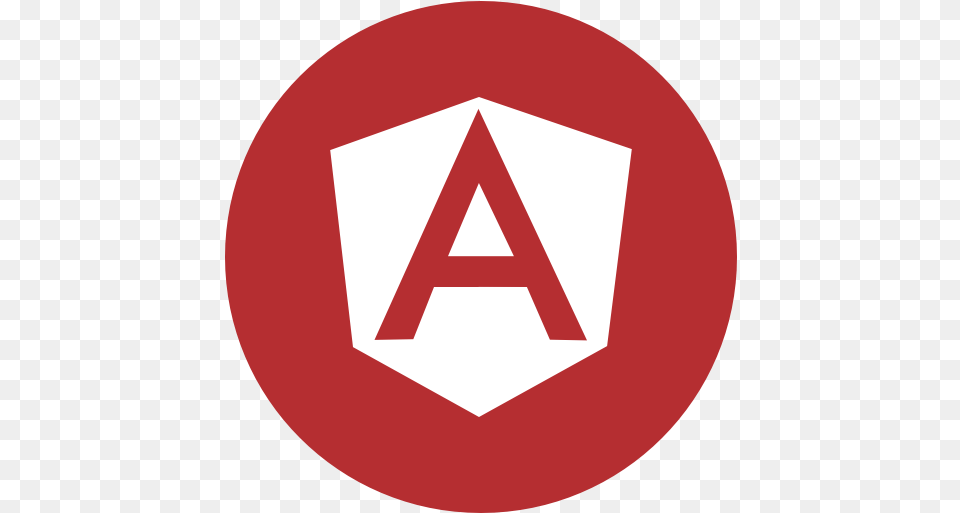 Angular Development Round Logo Gmail, Sign, Symbol Free Transparent Png