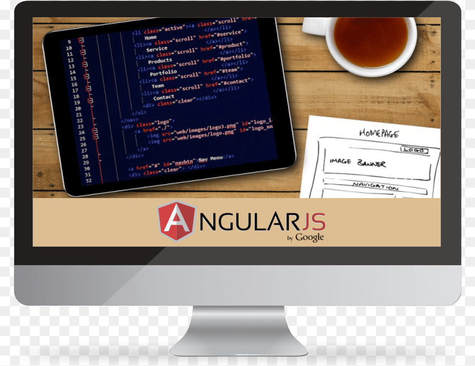 Angular Js Sketch, Electronics, Computer, Screen, Monitor Free Transparent Png