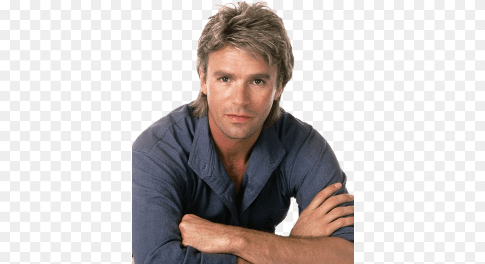 Angus Macgyver Richard Dean Anderson Gros, Portrait, Blonde, Face, Hair Png Image