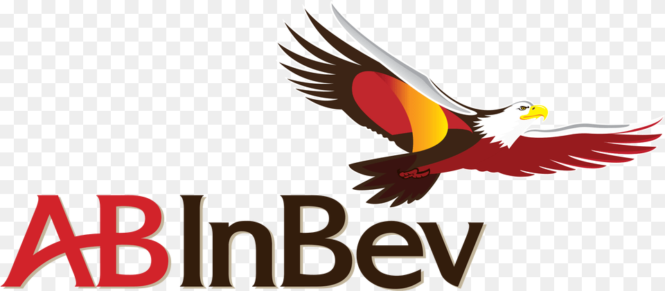 Anheuser Busch Inbev Logo Metal Container Corporation Logo, Animal, Bird, Flying, Eagle Free Png Download