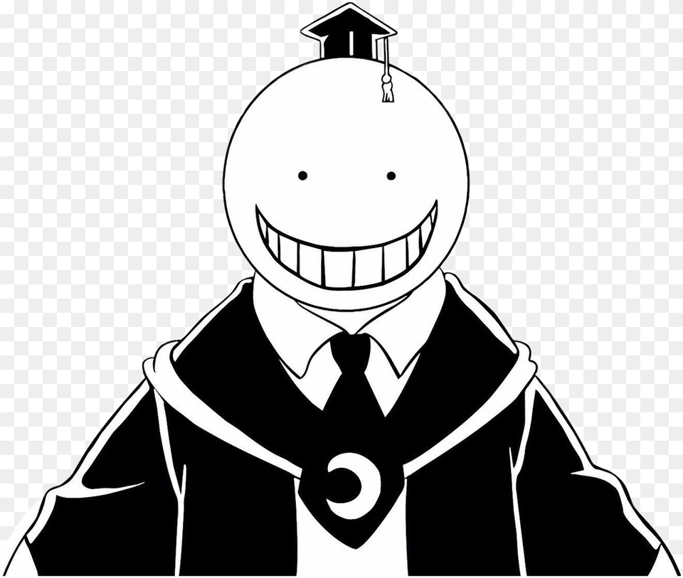 Anieme Assassinationclassroom Korosensai Korosensei Assassination Classroom Sticker Vinyl, Stencil, Person, People, Head Free Transparent Png