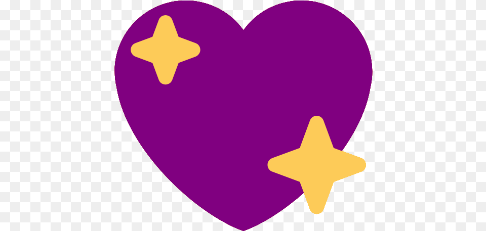 Anil Dash Ar Twitter U201cthis Fun Little Glitch App Lets You Sparkling Heart Emoji, Symbol, Purple, Star Symbol Png Image
