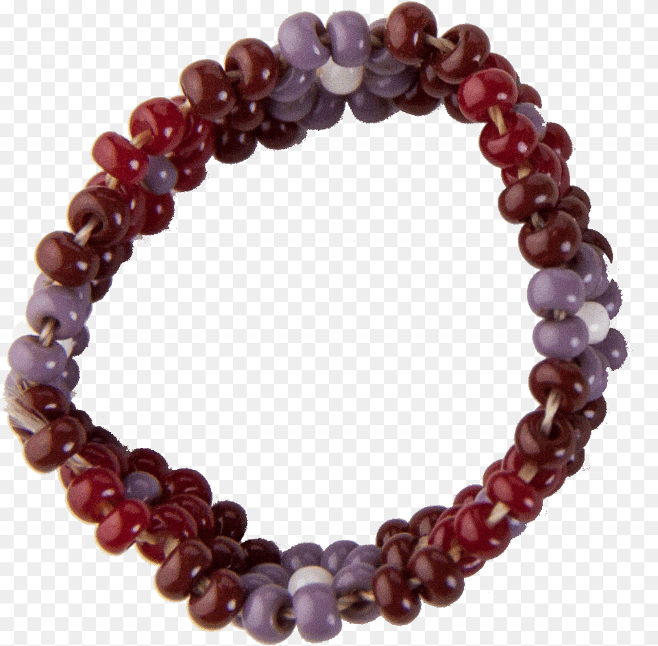 Anillo De Chaquira Flores Moradas Bracelet, Accessories, Jewelry, Necklace, Ornament Free Png