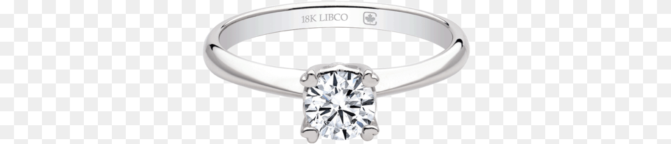 Anillo De Compromiso Solitario Clsico Con Un Diamante Anillos Solitarios De Compromiso Cartier, Accessories, Ring, Platinum, Jewelry Png