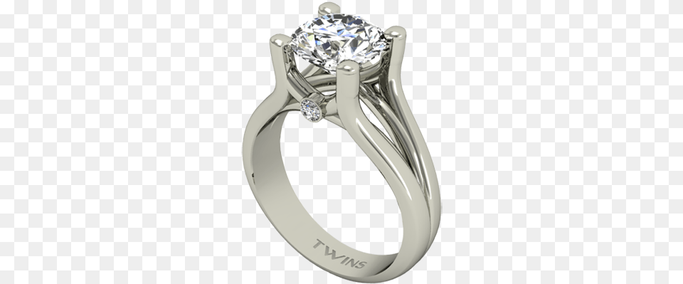 Anillo De Pedida Complicity Illusion Con Diamante Redondo Anillo De Diamante, Accessories, Jewelry, Ring, Diamond Png