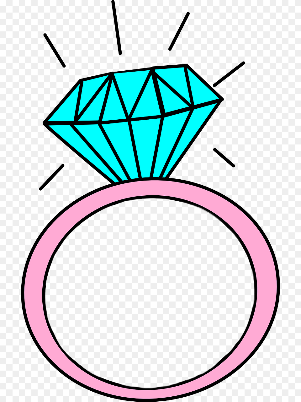 Anillo Diamond Pink Diamond Ring Clipart, Accessories, Gemstone, Jewelry, Emerald Free Png Download