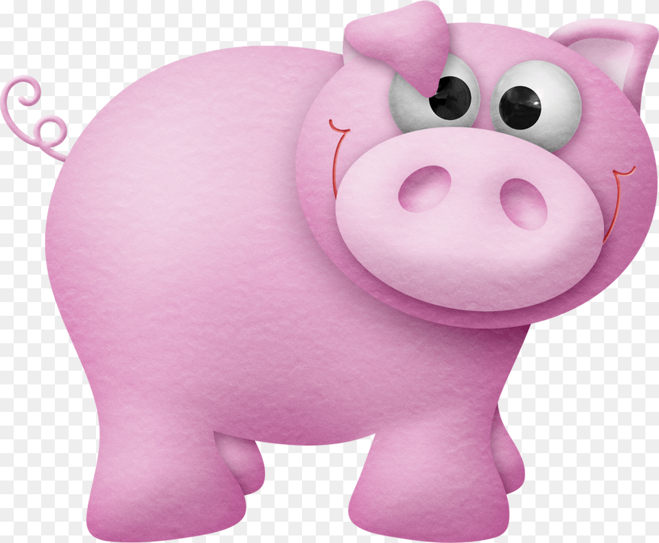 Animais Da Fazenda E Etc Pig, Piggy Bank Free Png Download