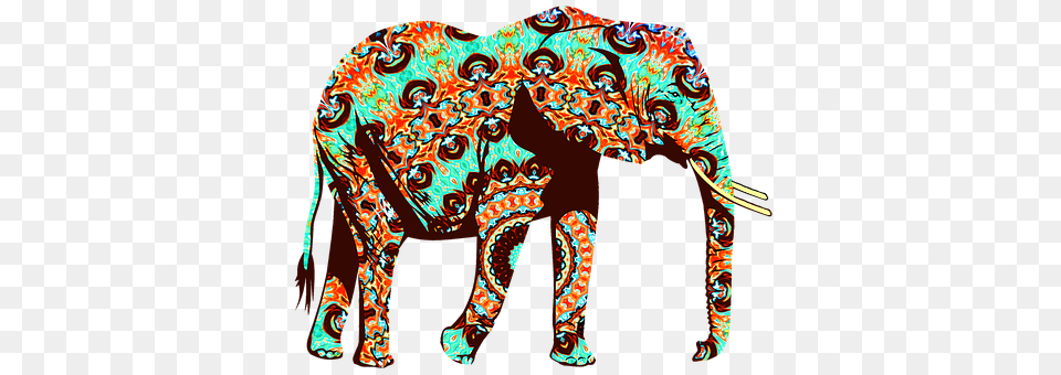 Animal Elephant, Mammal, Wildlife, Tiger Png Image