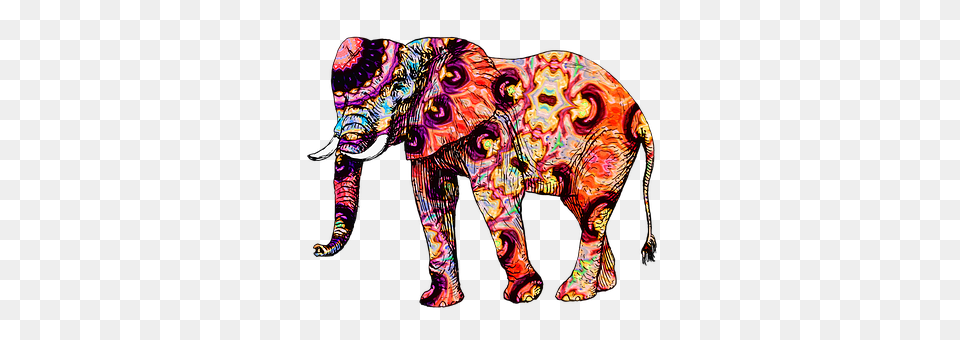 Animal Elephant, Mammal, Wildlife, Art Png Image