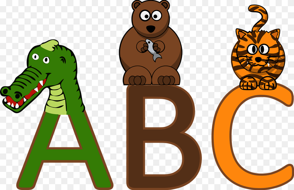 Animal Alphabet Clipart, Bear, Mammal, Wildlife Free Transparent Png