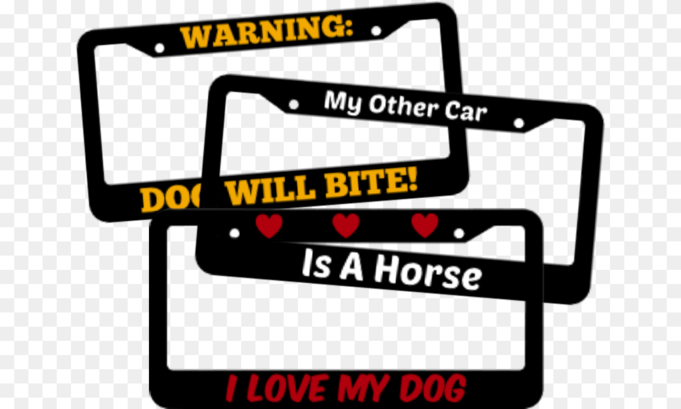 Animal And Insect License Plate Frames Signage, Text, Scoreboard Free Png