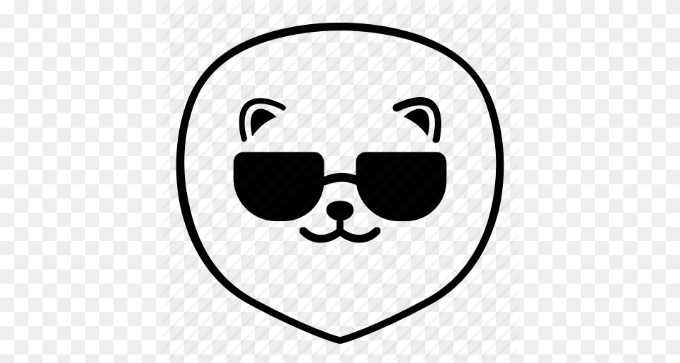 Animal Animals Bark Bork Cool Cute Dog Doggo Doggos Emoji, Accessories, Sunglasses, Glasses Png