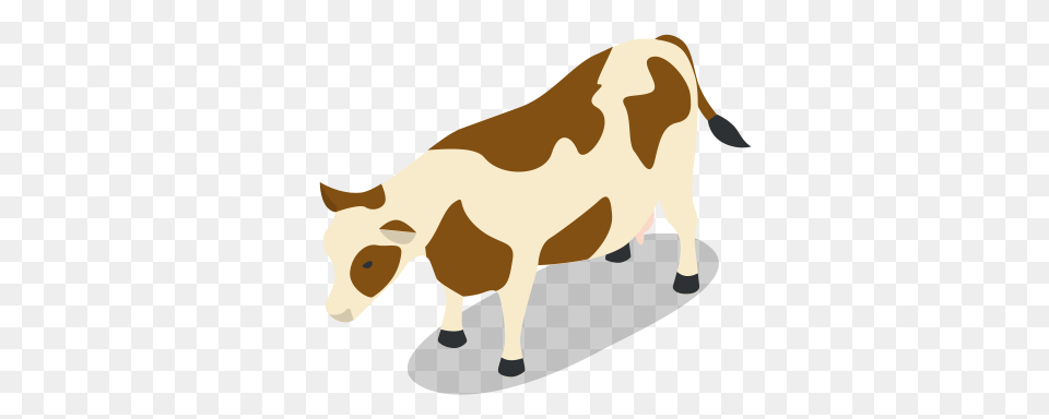 Animal Animals Cow Farm Rural Icon, Cattle, Dairy Cow, Livestock, Mammal Free Png