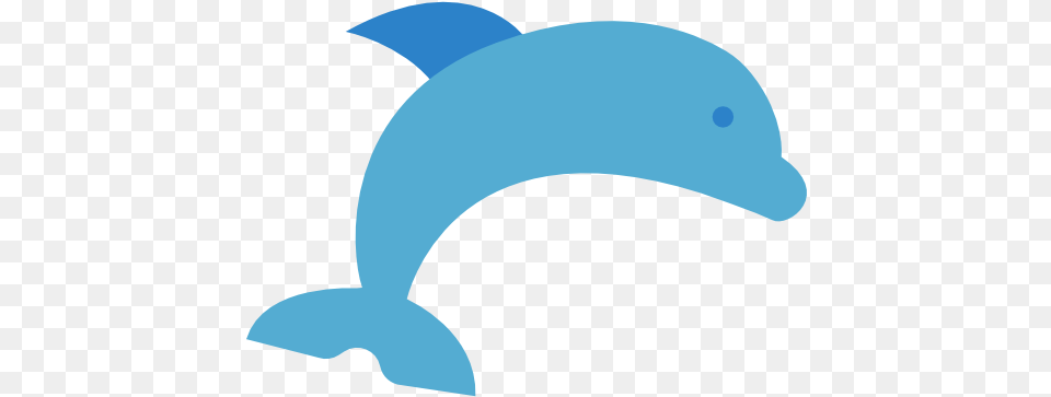 Animal Aquarium Aquatic Dolphin Animals Sea Life Icon Dolphin Flat, Mammal, Sea Life, Fish, Shark Free Png Download