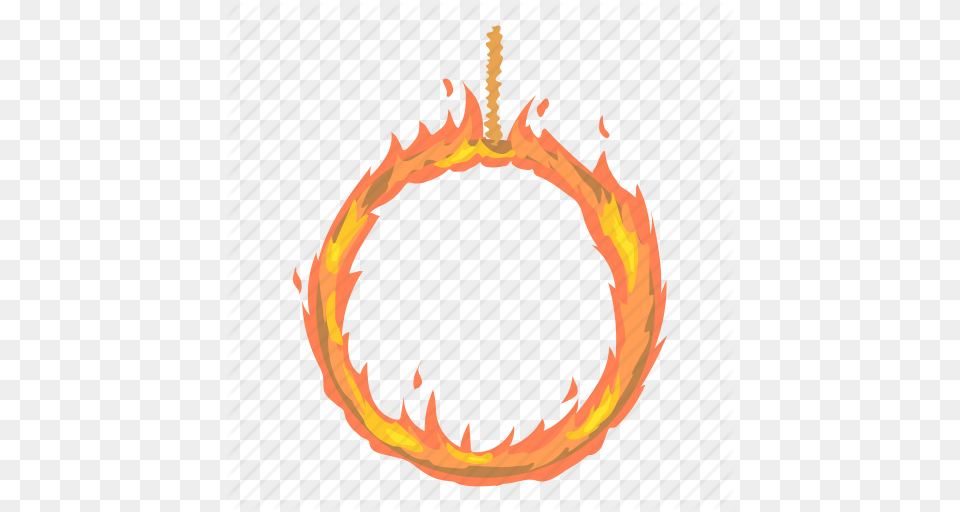 Animal Arena Cartoon Circus Design Fire Ring Icon, Flame, Accessories, Fish, Sea Life Free Png Download