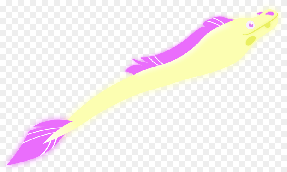 Animal Artistwalrusinc Bioluminescent Eel Bird, Purple, Blade, Dagger, Knife Free Png Download