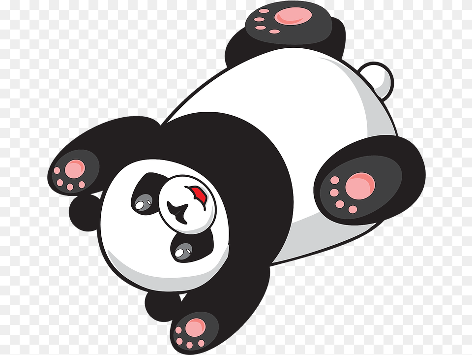 Animal Asian Cartoon Free Vector Graphic On Pixabay Panda Gif, Mammal, Wildlife, Giant Panda, Bear Png