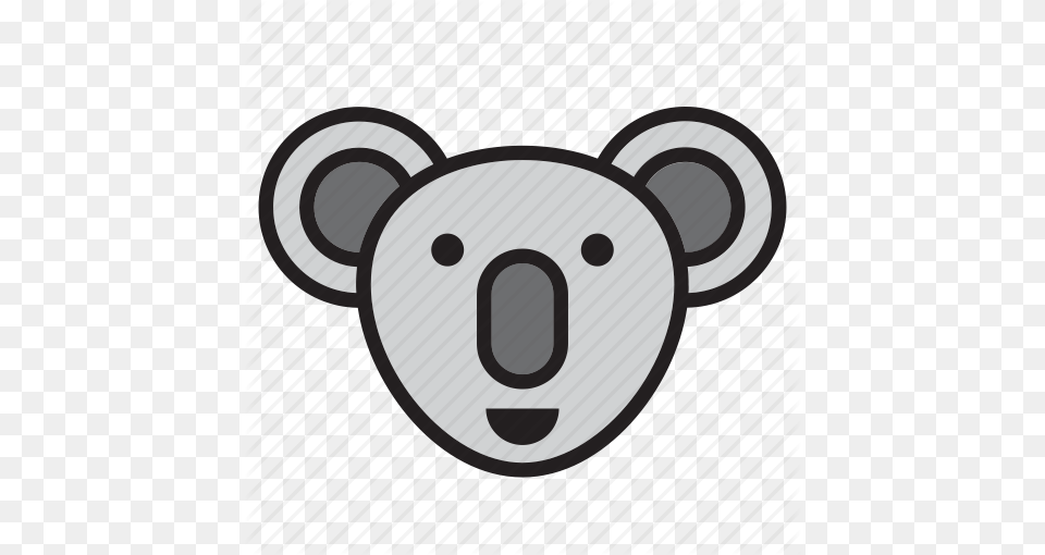 Animal Australia Face Koala Icon, Livestock, Disk, Mammal Png