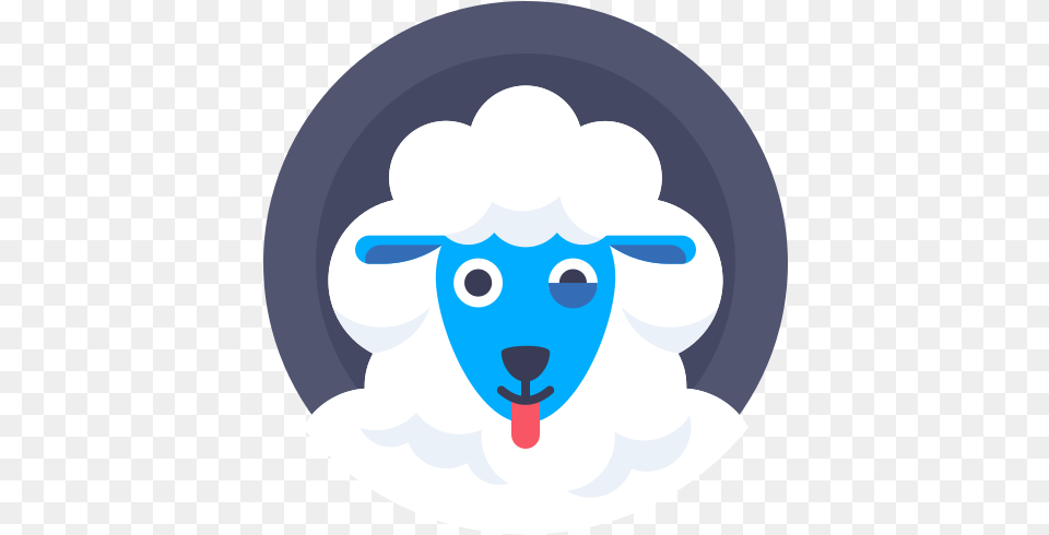 Animal Avatar Mutton Sheep Free Icon, Nature, Outdoors, Snow, Winter Png Image