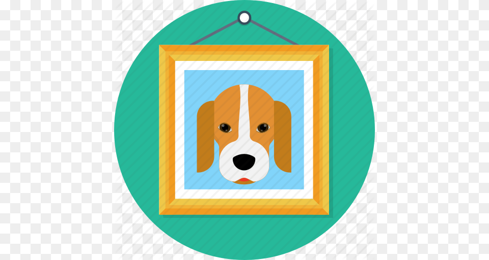 Animal Beagle Dog Frame Paint Poster Icon, Canine, Hound, Mammal, Pet Free Transparent Png