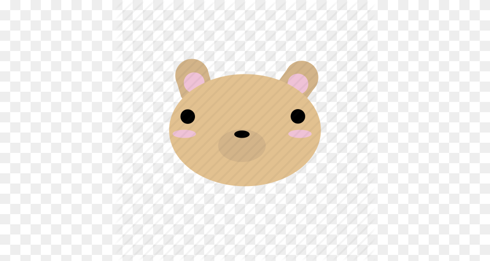 Animal Bear Creature Cute Forest Kawaii Woodland Icon, Snout, Mammal Png