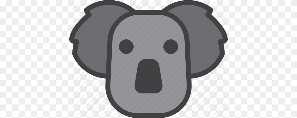 Animal Bear Head Koala Icon, Elephant, Mammal, Wildlife Png Image