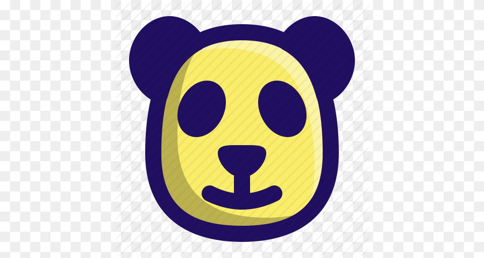 Animal Bear Head Mammal Panda Zoo Icon Free Png