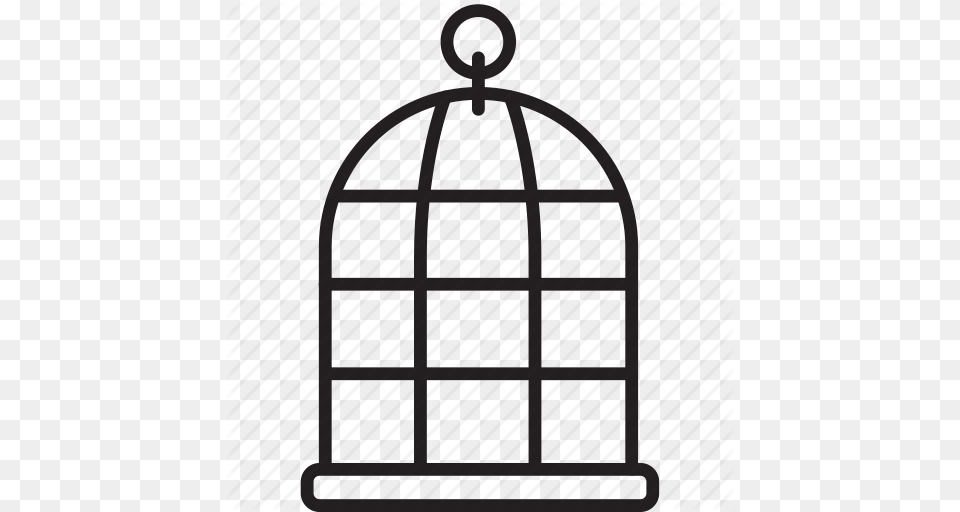 Animal Bird Cage Fly Keep Pet Icon, Gate Free Transparent Png