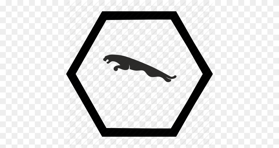 Animal Brand Car Cat Jaguar Logo Wild Icon, Sign, Symbol Png Image