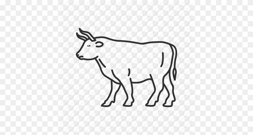 Animal Buffalo Bullock Carabao Emoji Mammal Ox Icon, Cattle, Cow, Livestock, Calf Png Image