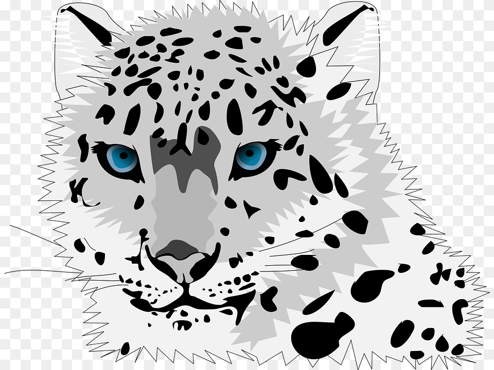 Animal Cat Leopard Snow Leopard Wild Cat C Snow Leopard Clipart, Mammal, Panther, Wildlife, Snow Leopard Free Png